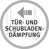 roba 58762 – Dream World 2 Kleiderschrank 3-türig 187 x 141 x 55 cm mit 1 breite und 1 schmale Schublade, 4 Böden, 1 Kleiderstange - 7