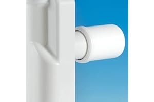 SOTECH Siphon-Ausgang Adapter von 40 auf 50 mm, weiß, HT-Rohr-Adapter