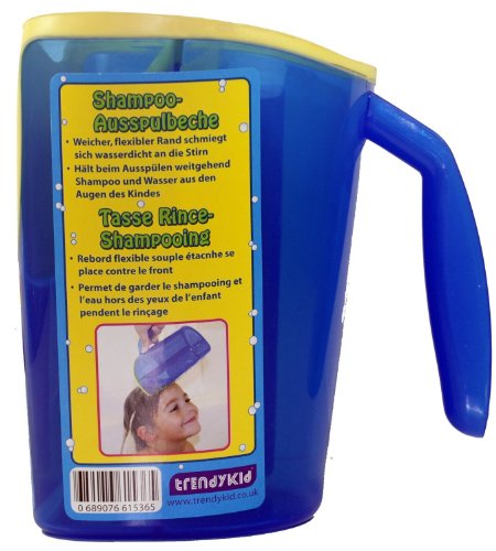 Trendykid TRD-SC001 Shampoo Schutz / Spülbecher, blau - 4