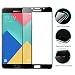 Produktbild Panzerglas Samsung Galaxy A5 2017 Displayschutzfolie Rahmen Guard Anti Shatter Anti Fingerabdruck Full Cover Panzerglasfolie für Samsung Galaxy A5 2017 Keine Blasen-Schwarz