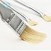 Produktbild ZEICHNEN & Malen Bürste, Nylon Borsten, kann verwendet werden für Ölmalerei, Gouache, Aquarell, Acryl, und Öl & Face Malerei – 8 Stück sortiert Farbe Pinsel für Profis, Künstler, Anfänger, und Studenten.