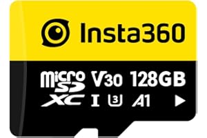 Insta360 128GB UHS-III V30 MicroSD Card -One X/V2/Pro/R/Rs/Ace Pro/Sphere Action Camera