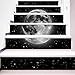 Produktbild YYH DIY Treppe Aufkleber Selbstklebend 3D Sternenklarer Himmel Treppe Refurbished Entfernbar Wandtattoos , 1 Set 6 pcs , 100*18cm