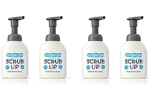 SCRUBBINGTON'S Scrubbingtons Scrub Up Children's Foaming Hand & Face Wash Refill Pouch - Aloe Vera for Sensitive Skin 4 x 200ml