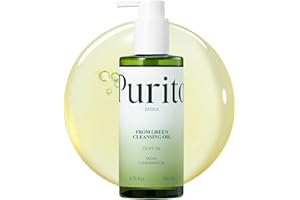 PURITO| From Green Cleansing Oil 6.76 fl.oz/200 ml, detergente delicato per il viso, cruelty-free e vegano, oli di origine naturale (rinnovati)