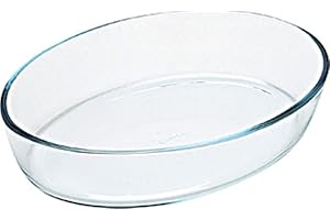 Pyrex Essentials Teglia ovale in vetro borosilicato 35x24x6cm