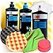 Produktbild 3M Polierset mit 3M Feinschleifpaste Politur Wachs + Polierschwamm Set 19