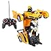Produktbild Xurgm Roboter Ferngesteuertes Auto Spielzeug RC Car Fernbedienung (Gelb)