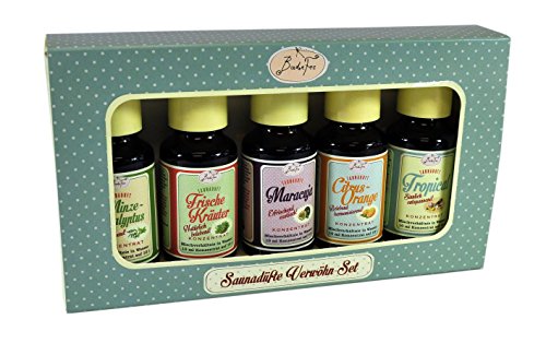 Preisvergleich Produktbild Badefee SaunaDüfte Geschenkset, 1er Pack(1 x 5 Stück)