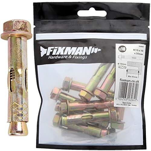 Amazon.co.uk m10 anchor bolt