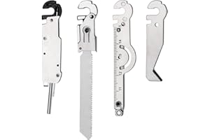 Roxon FT07 Zbuduj swój własny narzędziowy zestaw wielofunkcyjny - elastyczne narzędzia, akcesoria (nożyczki, linijka i uchwyt magnetyczny, długopis i pęsety i igła, adapter z trzonem T)