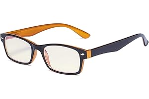 Eyekepper Spring Hinges UV Protection,Anti Glare,Anti Blue Rays,Scratch Resistant Lens Computer Reading Glasses Readers