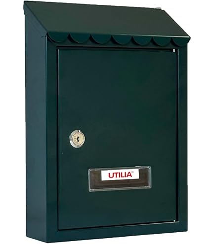 Cassetta Postale Esterna Capri Marrone 21x6x30 Cm - In Lamiera Verniciata, Con Serratura, Tetto Protettivo E 2 Chiavi - Foto 11