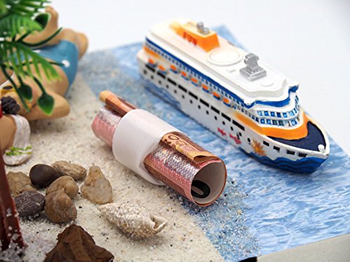 Geldgeschenk Verpackung Geldverpackung Kreuzfahrt Hochzeit Urlaub Geld - 3