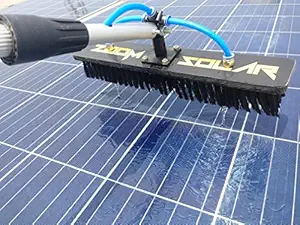 Zoom Solar - Solar Panel/Glass/Window Cleaning Brush with Water-fed 3 Meters Telescopic Pole?