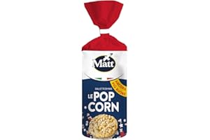 Matt, Pop Corn Bio, Gallette di Mais Integrale, Snack Croccante e Gustoso Ideale in Qualsiasi Momento della Giornata, Gallette Senza Lievito e Senza Glutine, Ricche di Fibre, Confezione da 100g