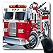 Produktbild Luancrop Mousepads Feuerwehrmann Red Engine Feuerwehrauto Unfall Auto Feuerwehrauto Notfall Nette 911 rutschfeste Gaming Mouse Pad Gummi Längliche Matte