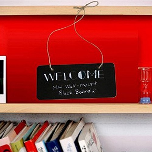 WINOMO 5 Stück Mini Tafeln Doppelseitiges für Message Board Zeichen - 8