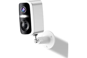 Bytelink Cámaras de Seguridad inalámbricas para Exteriores, visión Nocturna a Color 2K, detección de Movimiento, comunicación bidireccional, cámara para Interiores con WiFi y batería