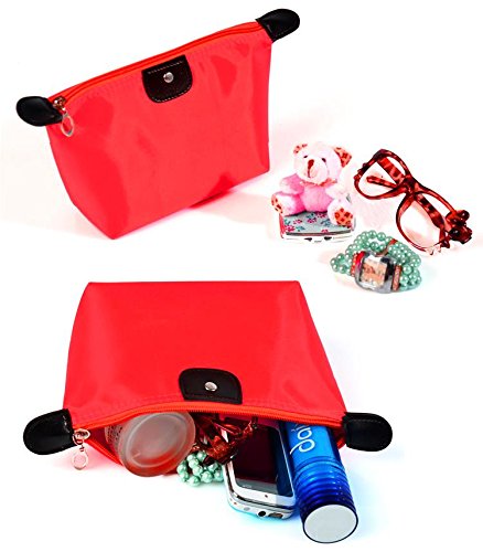 PackNBUY RED Waterproof Cosmetic Bag RS.199 (60.00% Off) - Amazon