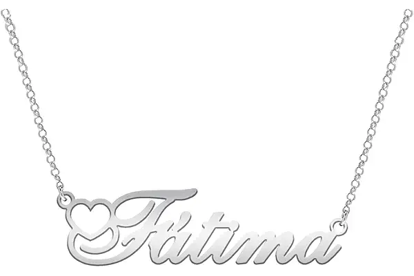 MI JOYA PERSONALIZADA - Collar con Nombre Personalizado - Joyería Personalizada para Mujer - Regalo Perfecto para Celebrar Cada Ocasión y Marcar Recuerdos Inolvidables. (B1 PLATA)