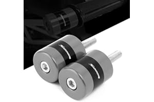 BXMOTO Contrappesi per manubrio,Set Moto Manubrio Blocco Manopole Tappo Alluminio per B M W S1000R