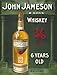 Produktbild JOHN JAMESON & SONS WHISKY Metal Advertising Sign (LARGE 400mm X 300mm)