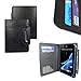 Price comparison product image CaseGuru Genuine Leather Spring Wallet Cover Case for Acer Iconia B1 7 inch Tablet with Credit/Debit/Oyster/Business Card Holder and Magnetic Snap Closure