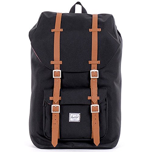 Herschel Little America 10014 Unisex Rucksack  schwarz  Gr  51x28x17 cm  H x B x T 