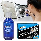 LARGA VIDA: nuestros kits de reparación de faros son extremadamente duraderos y pueden extenderse para prolongar la vida útil de los faros o luces de automóvil y luces traseras durante más de 3 años, lo que los hace menos propensos al envejecimiento y la oxidación.