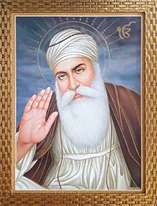 Generic Synthetic Wood Acrylic Photo Frame (34.5 x 44.5 x 1 cm, Gold)