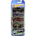 Hot Wheels Car 2024 HW Remote Adventures Pack of 5 (10 Toyota Tundra, Dune A Soar, 2020 Ram 1500 Rebel, Custom Ford Bronco, 20 Toyota Tacoma) Multi - Color