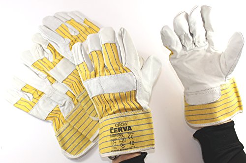 Profi Arbeitshandschuhe Gartenhandschuhe Garten Handschuhe Schutzhandschuhe 743 (6 Paar) - 2