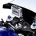 Produktbild UltimateAddons Motorrad Gabel Vorbau Joch Bike Mount und flach Adapterplatte für GoPro Hero Action Kameras