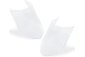 HENGI 8 Pairs shoe Tree Plastic, Premium Stretchers Maintain Shape, Transparent Crease Protectors shoe Shaper Compatible for Men or Women | For