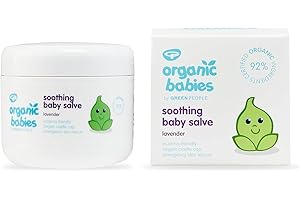 Green People Organic Babies Soothing Baby Salve - Natural & Organic Lavender - Eczema-Friendly - Paraben Free, 100ml