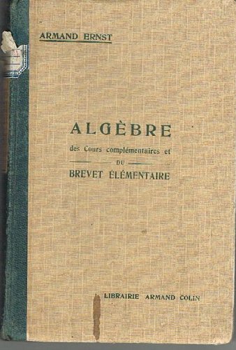 Algebre, cours complementaires et praparation au brevet elementaire gratuit Algebre, cours complementaires et praparation au brevet elementaire gratuit