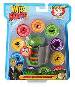 Buy Wild Kratts Toys Creature Power Disc Holder Set with 20 Discs
