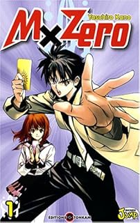 jaquette livre MxZero, Tome 1 : Un lycée magique ?!