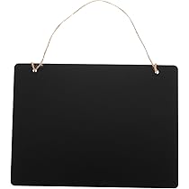 Set 8 Lavagnette Ardesia Navaris - 25x15cm, Con Cordino, Per Appendi Note E Decorare - Foto 6