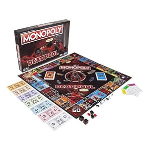 Monopoly Deadpool Marvel Heroes – Juego de mesa [versión francesa]