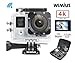 Produktbild WiMiUS Q4 Actioncam 4k Action kamera mit Dual Bildschirm 16MP Sports Action Camera Wasserdicht mit Transporttasche, 2 Akkus, Externes Ladegerät