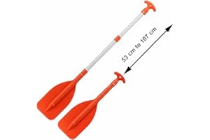 H20 TRIDENT TELESCOPIC MICRO-MINI ORANGE PADDLE by H2o Kayaks