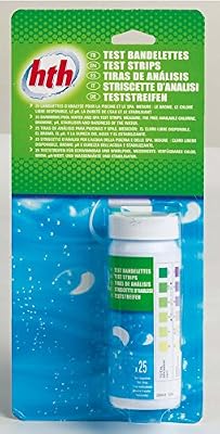 Hth Alice's Garden - 25 Bandelettes de test pH, brome HTH pour analyse spa et traitement de l’eau