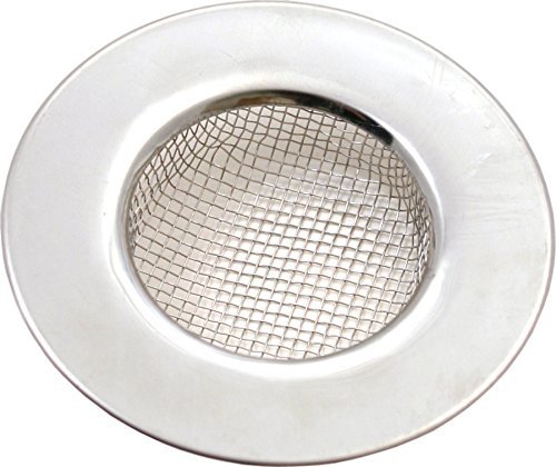 Filter aus Edelstahl für Einbauspüle,, Waschbecken, Badewanne mit Stöpsel - 2