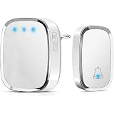 Citofono Wireless A Lungo Raggio Modello H8, 2 Unità Vocali Bidirezionali Con Batteria Ricaricabile E Indicatore LED, Impermeabile