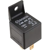 Bosch 0986AH0453 Mini Relay 12V 20A, IP5K4, Operating Temperature -40&deg; to 185&deg;F, 4-Pin Relay