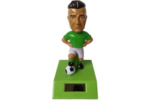 STC Solar Pal - FOOTBALLER/SOCCER PLAYER - Solar Powered Novelty Figure - 12cm - All Ages, Unisex - Children - Male - Energy - Solar Power, Simple Robotics
