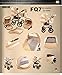 Ferriley & Fitz Daytona Eco leather Pram & Pushchair Travel System (car seat & adapter, raincover, mosquito net, cup holder, swivel wheels) 81 Grey White Leather
