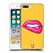 Produktbild Head Case Designs Gepflegte Pink Hot Lips Soft Gel Hülle für iPhone 7 Plus/iPhone 8 Plus